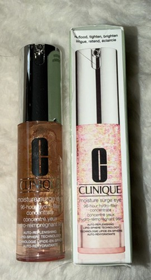 #ad Clinique Moisture Surge Eye 96 Hour Hydro Filler Concentrate .5 Fl Oz New in Box $18.78