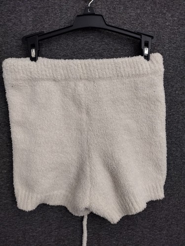 Fashion Nova Strick Pullover Shorts M creme kurz Kordelzug - Bild 2 von 9