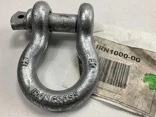 Iron Cross 1000-00 Towing D-ring 3/4" Shackle, Galvanized