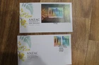 2015 AUSTRALIAN NEW ZEALAND ANZAC  JOINT ISSUE FDC SET OF 2