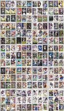 Vikings Binder Lot 180 Cards Randy Moss Rookie (s) Inserts Chris Carter & More
