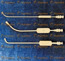 NEW Frazier Suction tube set of 3 tubes! Dental ENT Surgical Instruments