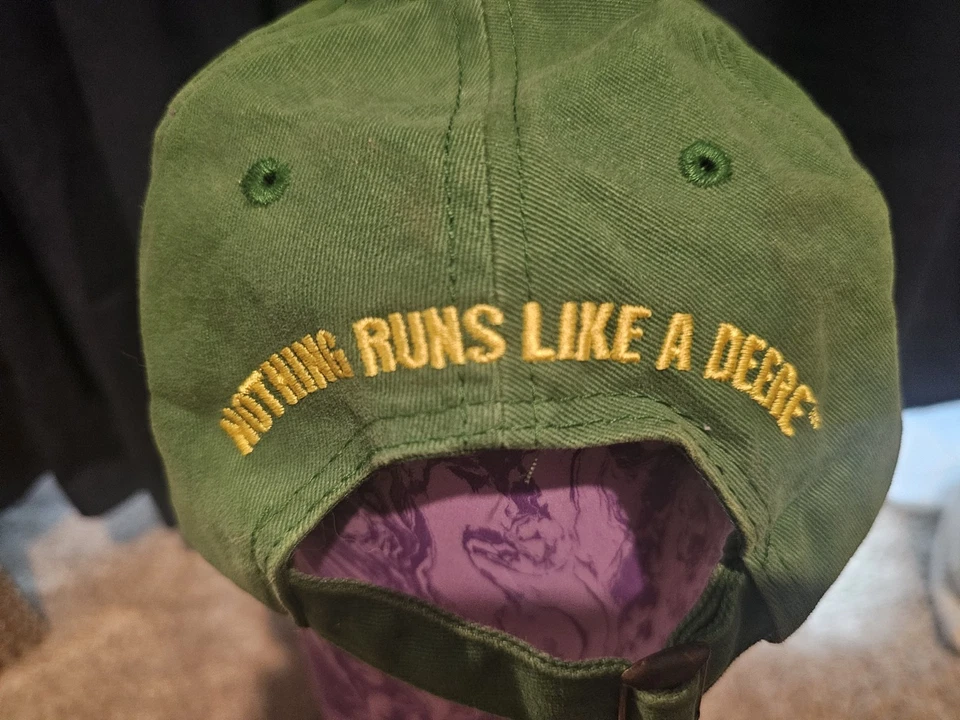 Tres sombreros/tapas vintage de agricultor John Deere Snapback (0563) Foto 4 de 4