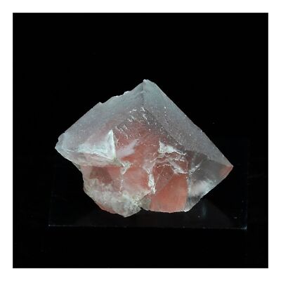 Stones And Minéraux. Fluorite Pink. 13.0 Ct. Mountain Range Mont-Blanc, France
