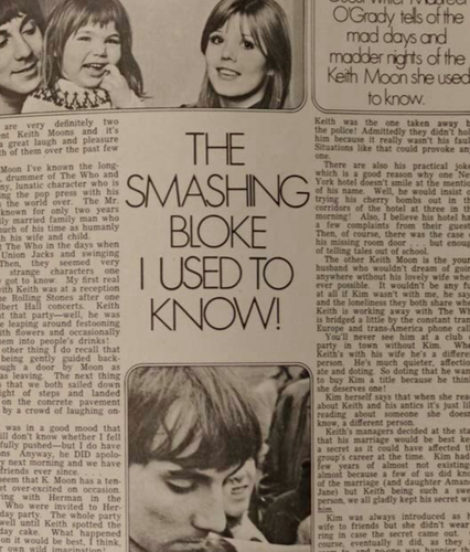 Andy Fairweather Low LEONARD WHITING Keith Moon MIRABELLE magazine July 1969 Who - Picture 3 of 6