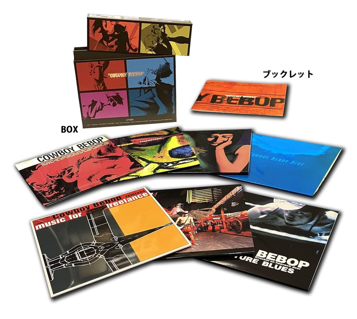 Cowboy Bebop Lp-Box Seatbelts First production limited