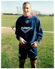 Rio Ferdinand Signed 10x8 Photo West Ham United Autograph Signature Hammers COA