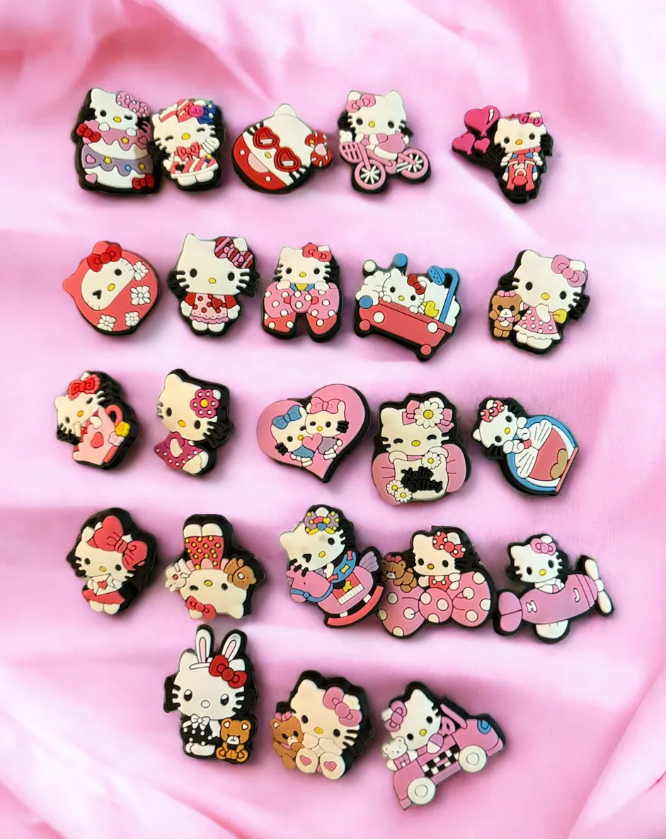 HELLO KITTY / DISNEY CROC CHARMS for Sale in San