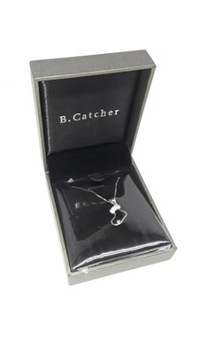 B.Catcher Pendant Necklace 925 Sterling 