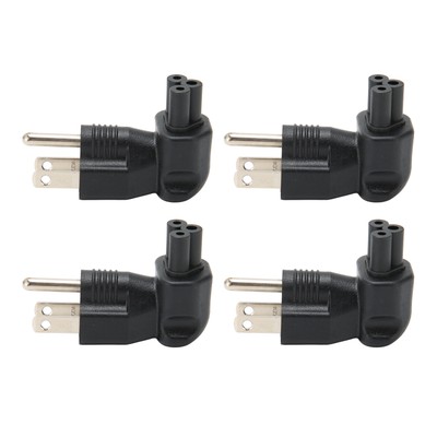 4x NEMA 5 15P To IEC320 C5 Power Adapter Standard Computer Power Adapter US Hot