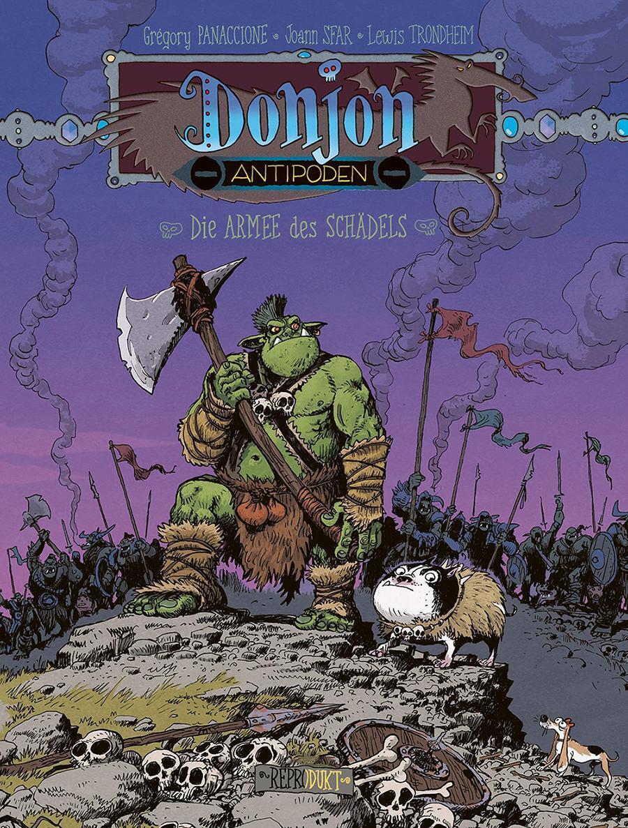 Thumbnail - Joann Sfar (u. A.) | Donjon Antipoden -10.000: Die Armee Des Schädels