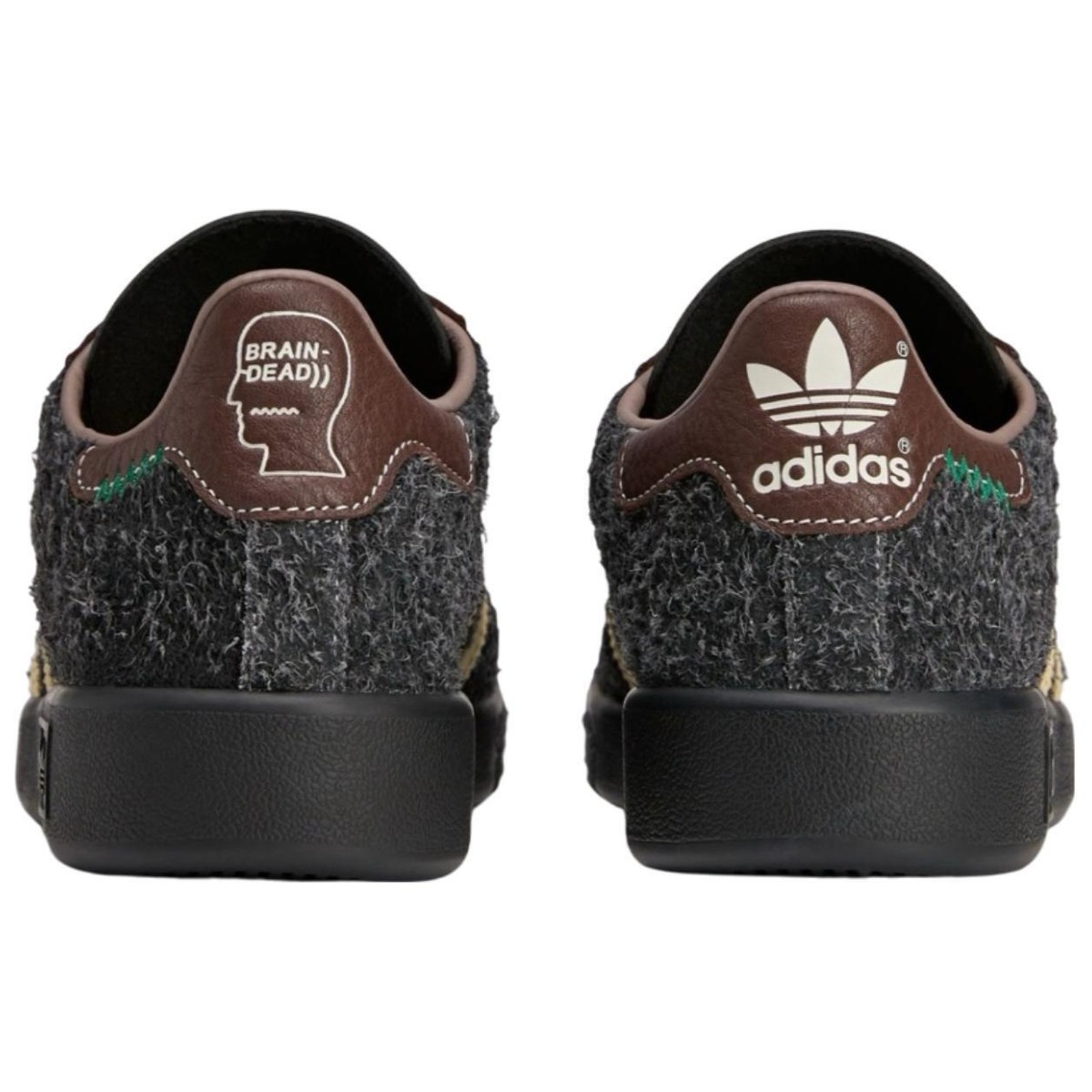 Size 9.5 - Brain Dead x adidas Forest Hills Black for sale online