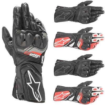 Alpinestars SP-8 v3 Leder Motorradhandschuhe Sport Touring Motorrad Handschuh
