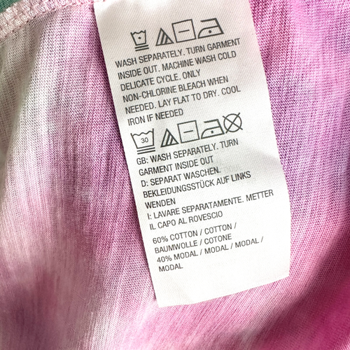 Belle by Kim Gravel Cardigan Women XL Multi Pastel Tie Dye Shrug Cotton Bohemian - Imagen 5 de 7