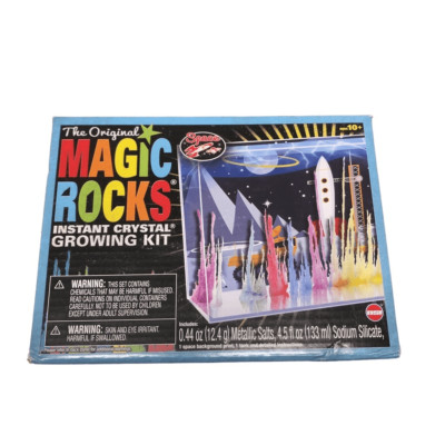 Magic Rocks Lds The Original Magic Rocks Instant Crystal Growing Kit New Sealed in Box ...