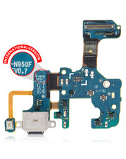 Charging Port With Flex Cable Compatible For Samsung Galaxy Note 8 N950F 