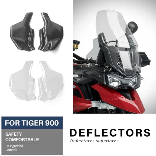 Für Triumph Tiger 900 obere Windabweiser Seitenscheiben Verstärken 2020- - Bild 1 von 11