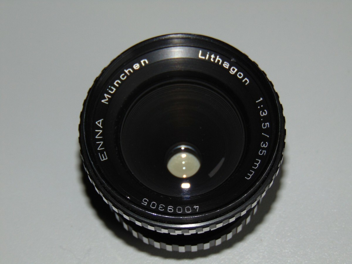 Enna München Lithagon 35 mm 3.5 M42 Anschluss Lens Objektiv