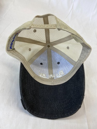Bank on the Best Baseball Cap Snapback Hat Money Gray Distressed Mesh Adjustable - Picture 7 of 10
