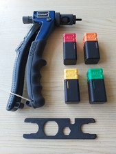 Pro 8" Nut Riveter Gun M3-M6 for 3mm 4mm 5mm 6mm Steel Aluminium Rivets Rivnuts 