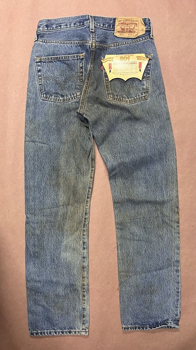 Vintage Levis 501 Pre-Shrunk, Rare Deadstock, New With Tag Vintage Levis 501 Pre-Shrunk, Rare Deadstock, New With Tag
