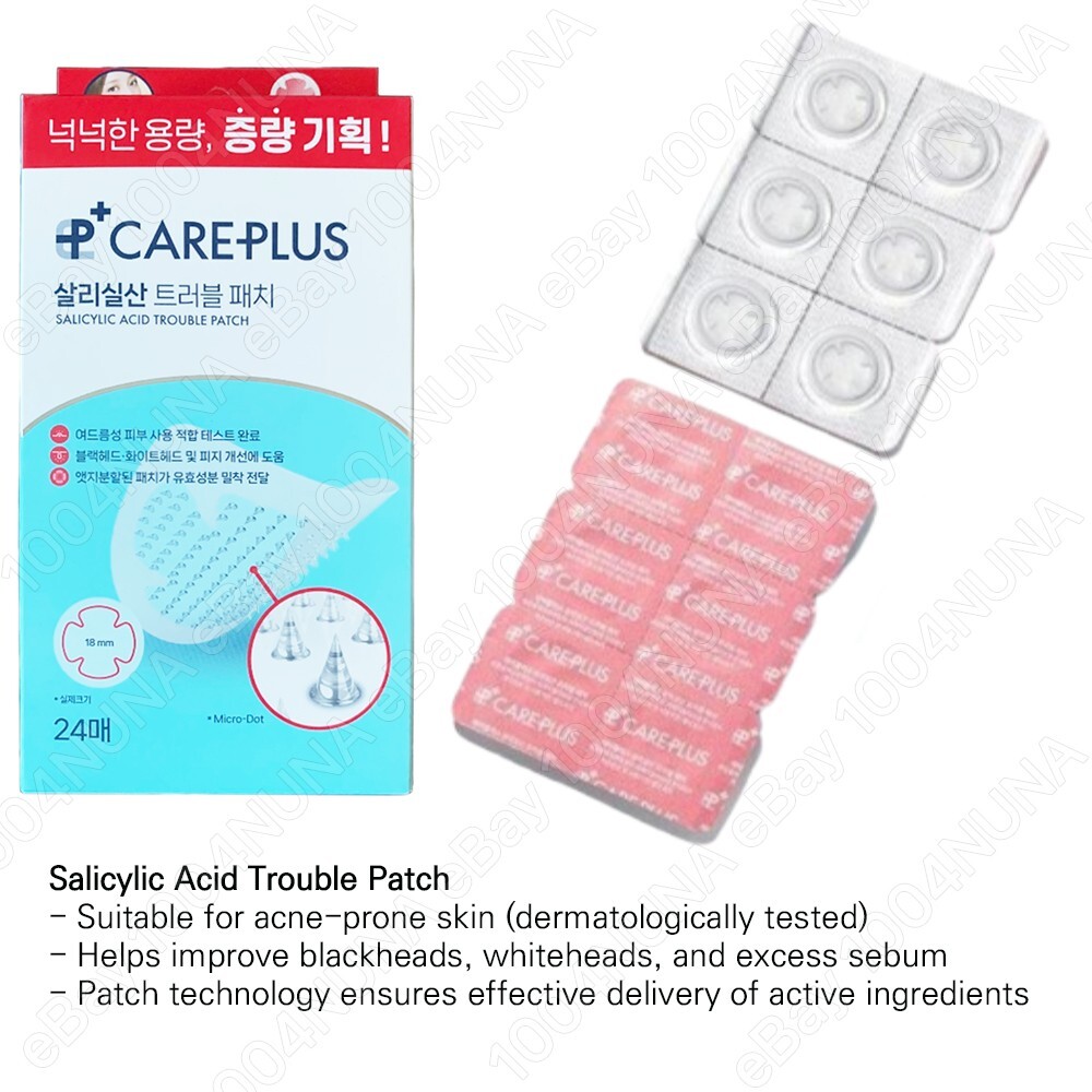 careplus glutathione whitening patch Olive Young Care Plus Micro-Dot Patch 3Type Glutathione Salicylic Spot Patch