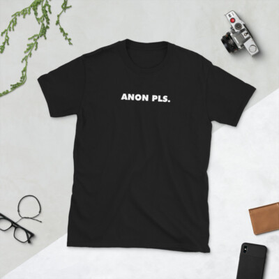 Anon Pls (Anonymous Please) Celebrity Gossip Snitch Unisex T-Shirt FREE US SHIP