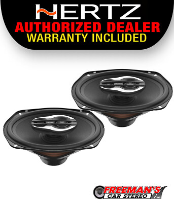 Hertz SX 690 NEO 6 x 9'' Coaxial Powersport Speakers, 4 Ohm, 260 W (SX690NEO)