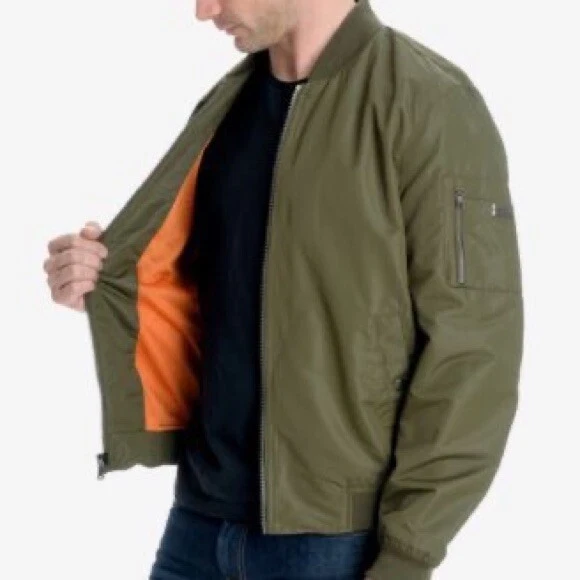 Michael kors mens bomber jacket sale