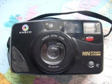 VINTAGE - ANSCO - 35mm COMPACT Power Zoom Camera - Untested - Sold as seen