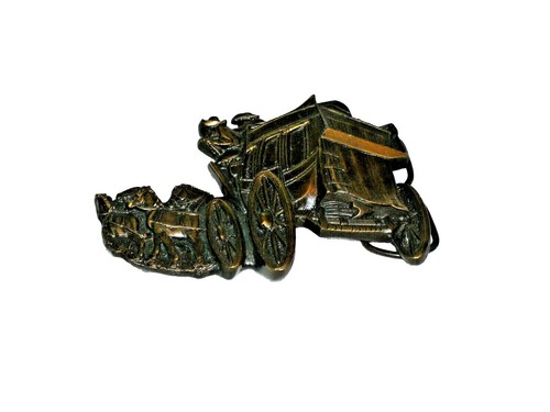 Vintage 1975 Enjoy Coke Bergamot Brass Works Authorized Brass Belt