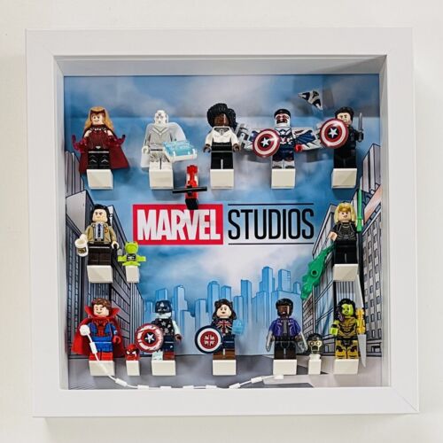 Display Case Frame for Lego ® Marvel Studios CMF minifigures 71031 figures 25cm - Picture 1 of 12