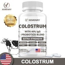 Colostrum 1220mg-probiotyki, dla zdrowia jelit Wzrost włosów Uroda i wsparcie odporności