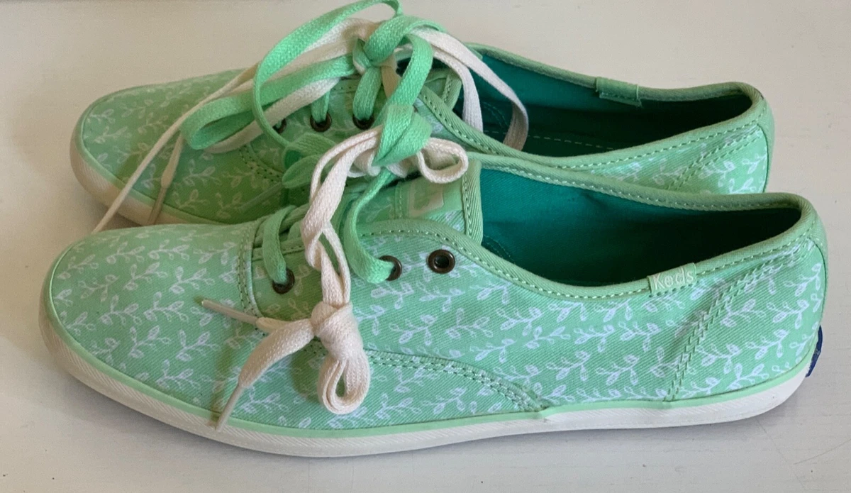 Mint green cheap keds