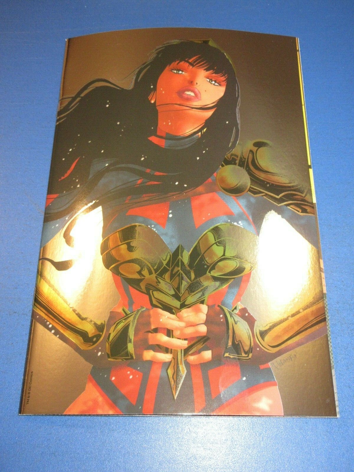 Wonder Girl #1 Awesome Grampa Foil variant NM Gem Wow