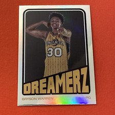2022-23 Topps Chrome OTE Bryson Warren 1972 Topps #TB72-18 YNG DREAMERZ