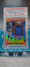 2022 Panini Certified New Generation Jersey Mirror Bronze Jameson Williams PSA 9