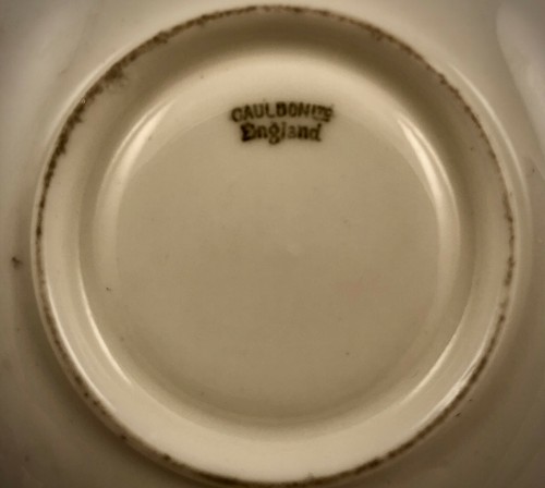 Antique Cauldon Demitasse Cup & Saucer, Longhorn Steer - Picture 10 of 10
