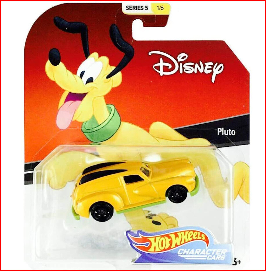 Hot Wheels Disney Character Car - 1/6 Series 5 Mickey Mouse
