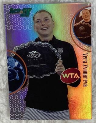 2011 ACE AUTHENTIC EX VERA ZVONAREVA #90 HOLOFOIL