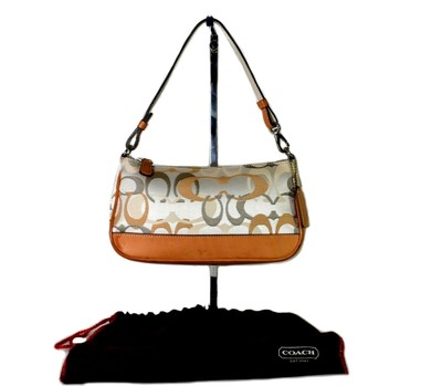 coach small brown purse