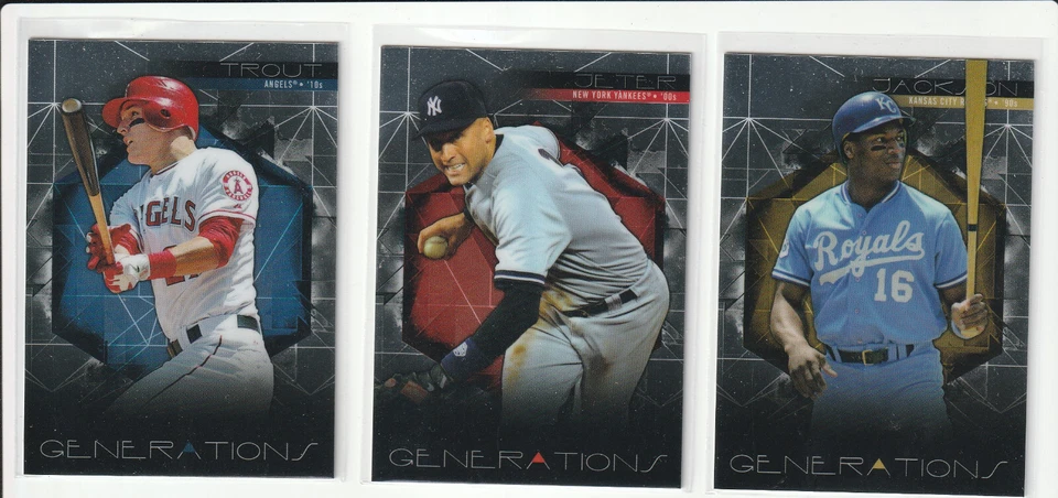 2015 FINEST GENERATIONS UPICK MAYS NOLAN KOUFAX JETER HENDERSON BENCH RIVERA - Image 2 of 4
