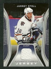 JARRET STOLL 06-7 UPPER DECK SP GAME USED EDITION JERSEY EDMONTON OILERS