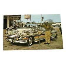 Postcard 1952 Custom Built Pontiac Houston Texas C1973 Vintage A461