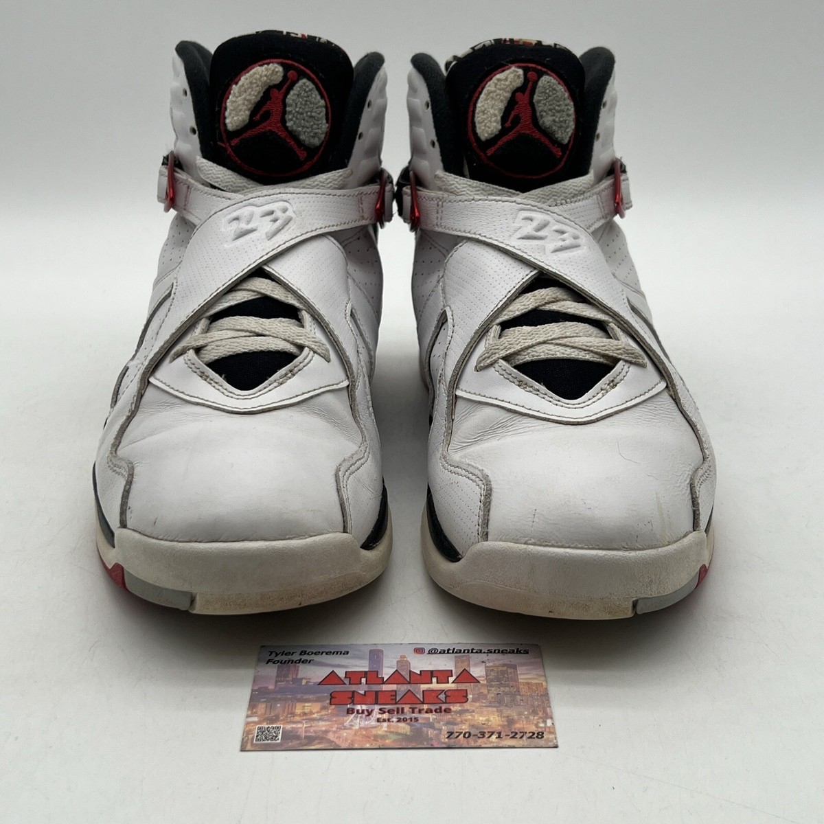 Air Jordan 8 ホワイト/レッド/ブラック 国内11月14日発売予定】 ナイキ エアジョーダン8 レトロ