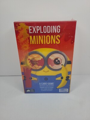 Exploding Minions A Special Edition Card Game by Exploding Kittens New Sealed