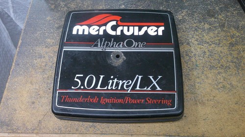 Mercruiser 5.0 LX carburetor cover 15414 - Picture 2 of 5