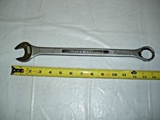POWR-KRAFT 11/16" Combination Wrench 12-Point Box 14-1/4" Long Made in USA