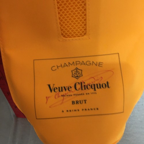 VEUVE CLICQUOT Champagne ISOLATO bottiglia borsa da viaggio custodia s16 - Foto 4 di 6