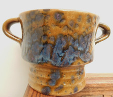 ROTH 2 Henkeltopf Vase 70er Jahre West Germany Studio Steingut Keramik glasiert